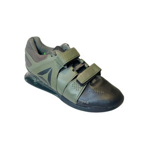 Reebok Legacy Lifter CN1003 Weightlifting Shoes Sneakers Black/Green Men's 10